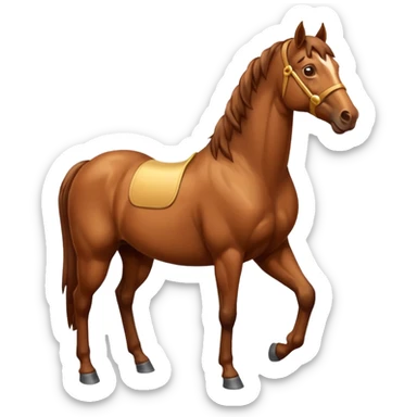dawn horse sticker