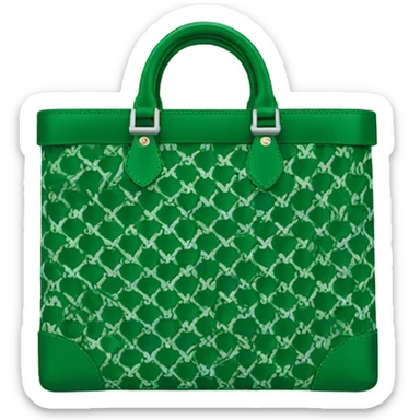 Goyard bag green  sticker