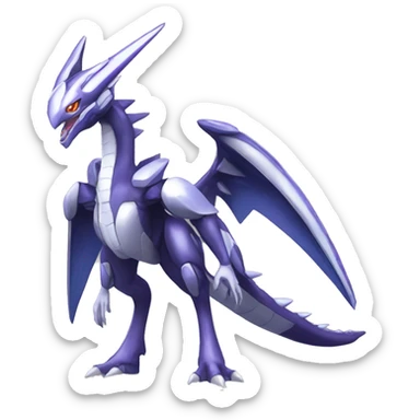  Cool Cute Edgy Futuristic Godly Ethereal Digimon-Genesect-Dialga-Reptile full body sticker