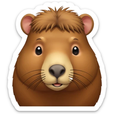 Kapibara sticker