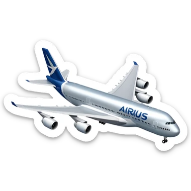 airbus a380 sticker