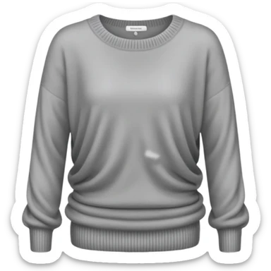 cashmere sweater grey sticker