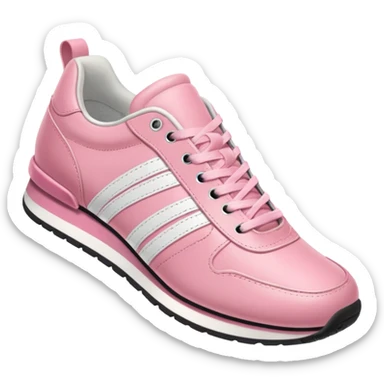 pink trainer sticker