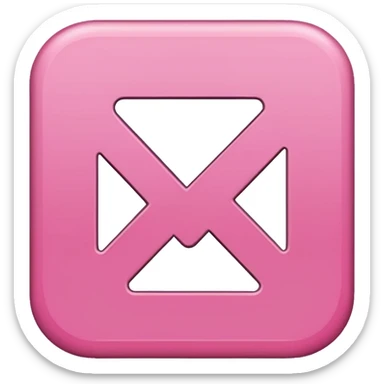 heavy check mark checkbox pink sticker
