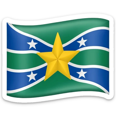 Bandeira do estado do Pará sticker