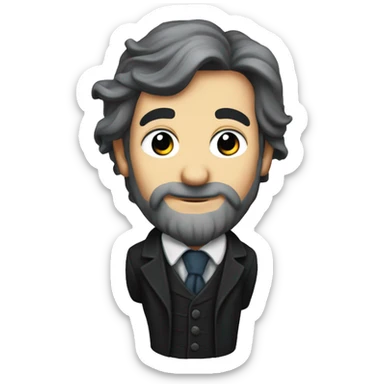 Nearly Headless Nick from Harry Potter sticker