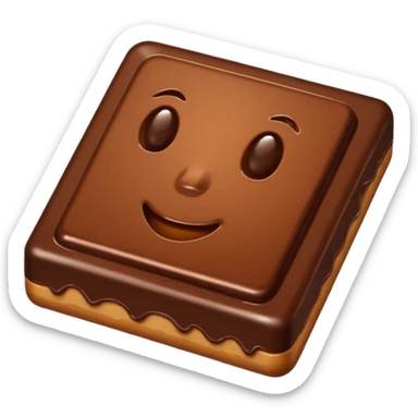 toffe chocolate sticker