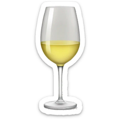 white wine sticker