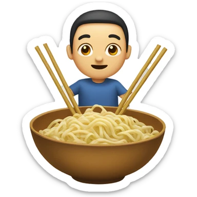Buldak noodles sticker