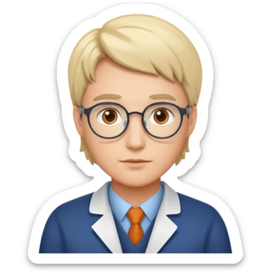 scientific stories expert sticker