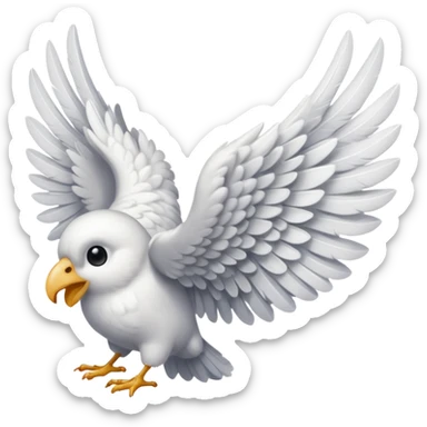 Create a left side wing 🪽 I need exactly like this emoji sticker