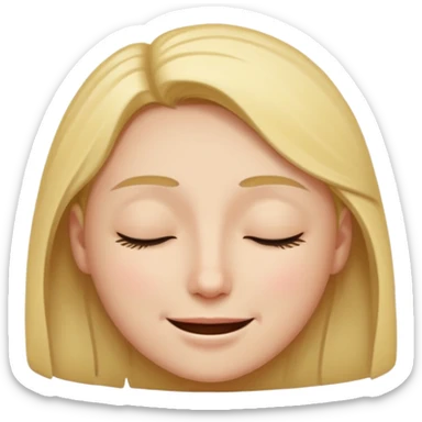 Haci está perfecto solo necesito que cierre un ojo sticker