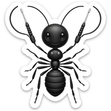 mr ant tenna sticker