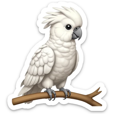 White Cockatoo sticker