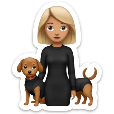 Cucaracha anastasia perro sticker