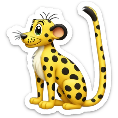 Marsupilami sticker