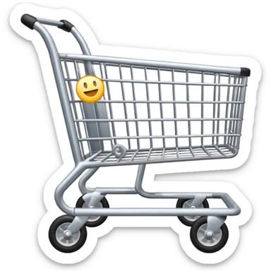 shoping cart sticker