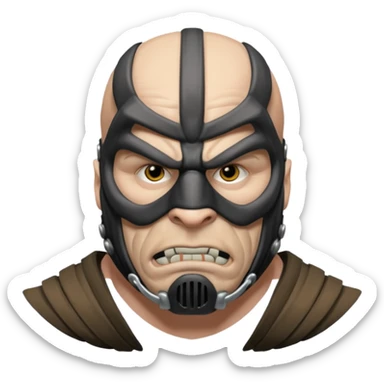 dc bane sticker