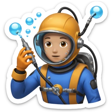 Eso mismo pero hazlo soldando con electrodos algo bajo agua. sticker