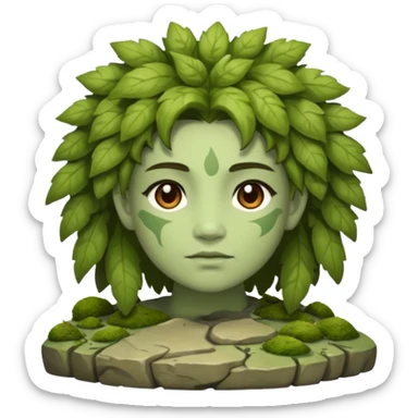 Earth spirit – Stone skin, moss hair





























 sticker
