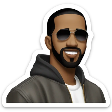 Drake and P diddy sticker