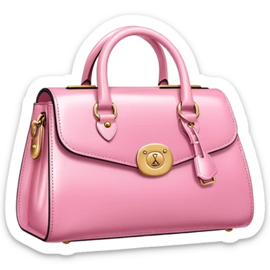 pink y2k handbag sticker