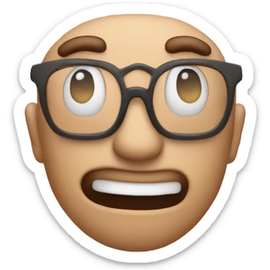 Cooke shaped like a heart sticker