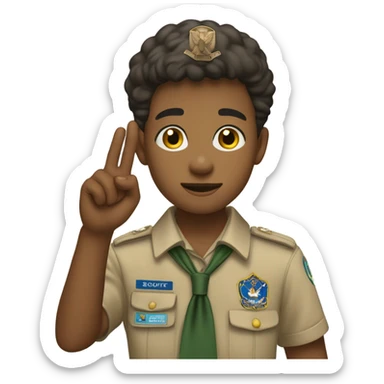 Scout’s honor  sticker