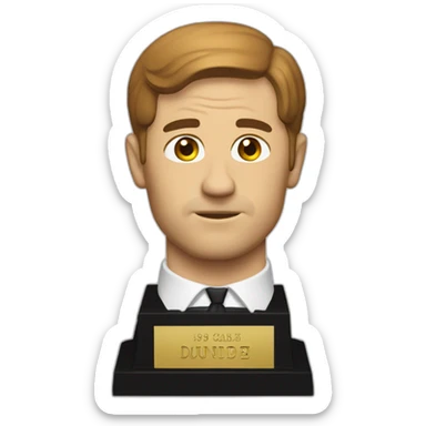 dundie award sticker