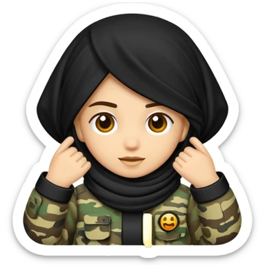 Bir cod ghostun elinde  silah olsun sticker