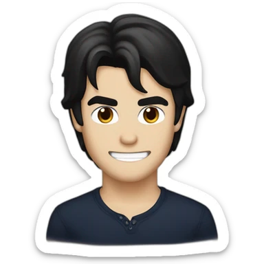 Damon salvatore In the vampire diaries sticker