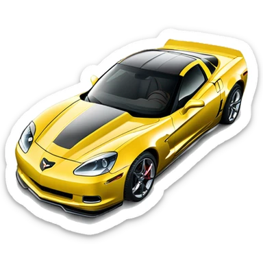Corvette c6z06 sticker