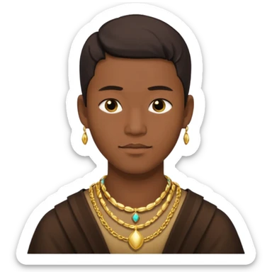 BC 1500's Asian male sticker