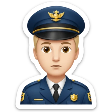 16th century watchman/security office sticker