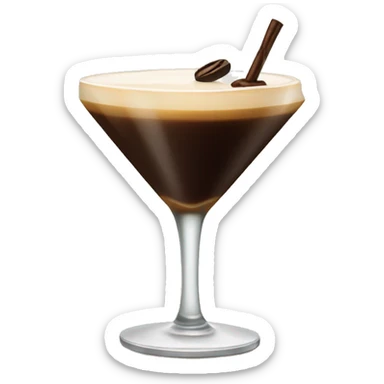 Espresso martini sticker