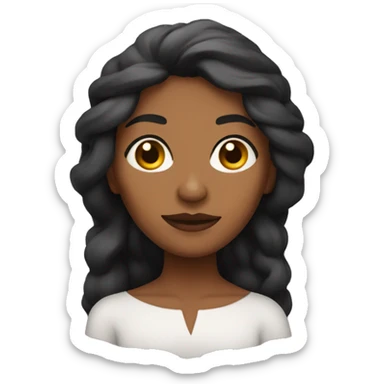 Bruja cambia el color de piel sticker