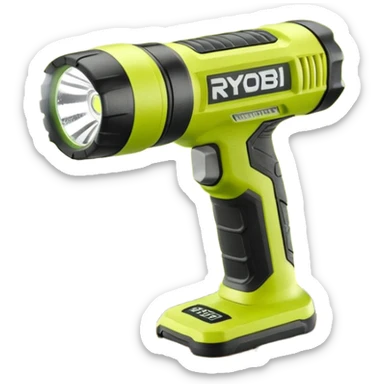 RYOBI P705 One+ - Linterna LED de iones de litio de 18 V, 130 lúmenes sticker