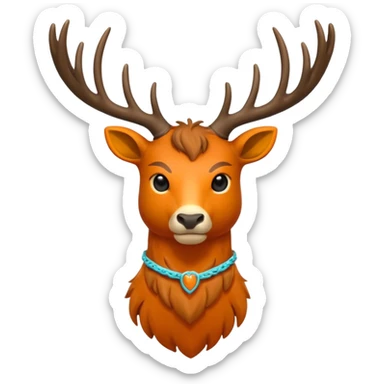 crea una mascota de equipo que sea un venado de cuerpo completo y lleve un chaleco con el nombre de telamon que en el chaleco diga telamon, el chaleco de color naranja, que en el lado izquierdo del chaleco diga telamon sticker