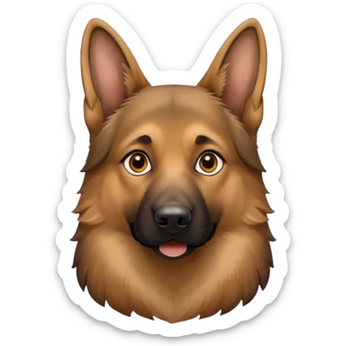 german shepard sticker