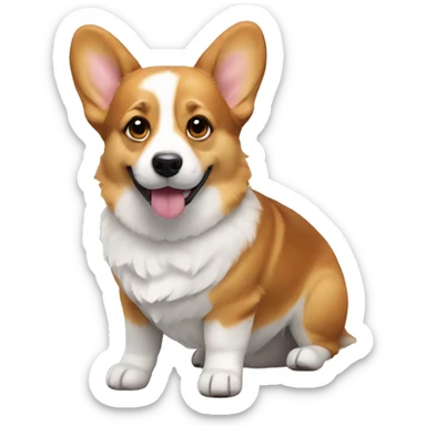 corgi sticker