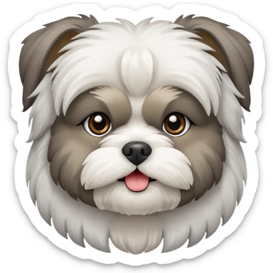 Shih zhu highland terrior sticker