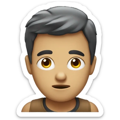 Ignoring somebody sticker