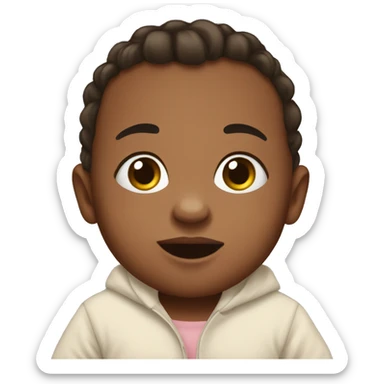 A baby born in Alaska sticker