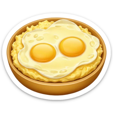 scrambled egg sticker