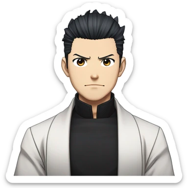Toji fushiguro from anime jujutsu kaisen  sticker