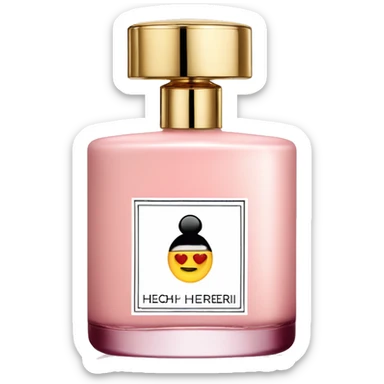 Carolina herrera good girl blush parfume sticker