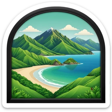 Country of New Zealand sticker