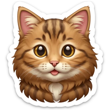 Brown Tabby Kitten sticker