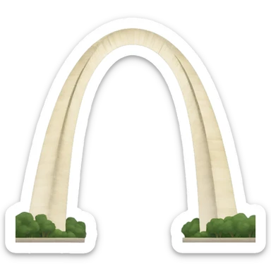 St. Louis Arch sticker