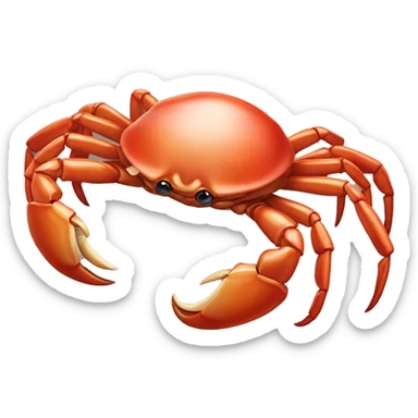 A crab doing the griddy sticker
